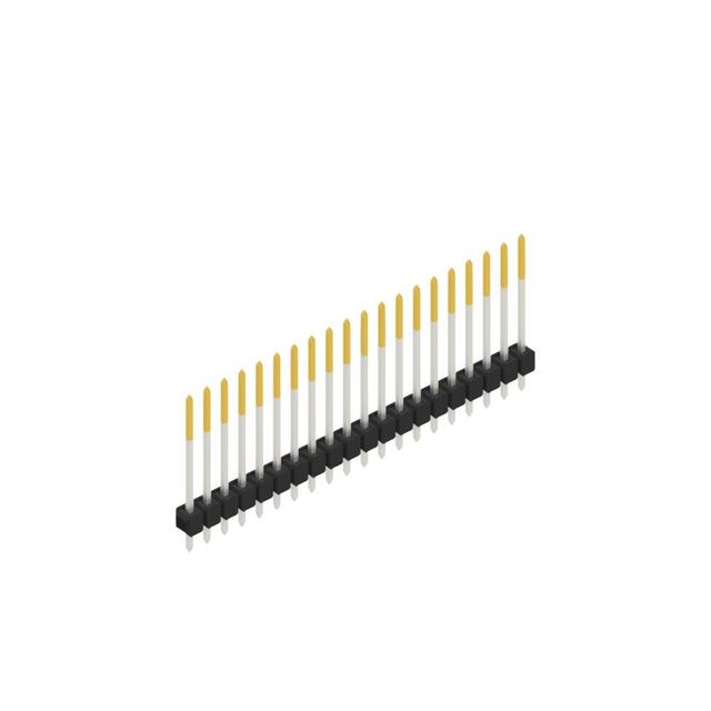 ONE ROW,  0.635 MM