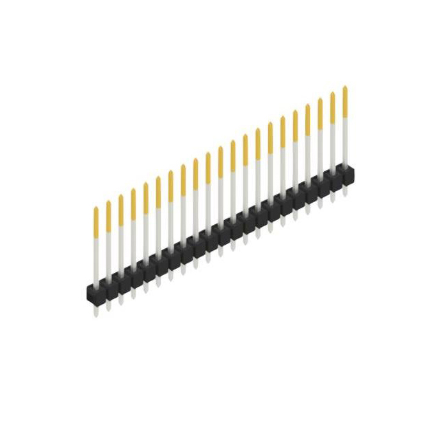 ONE ROW,  0.635 MM