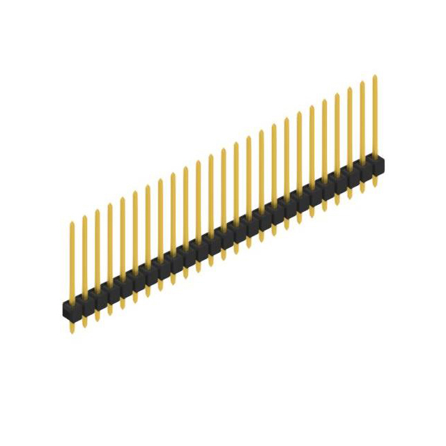 ONE ROW,  0.635 MM