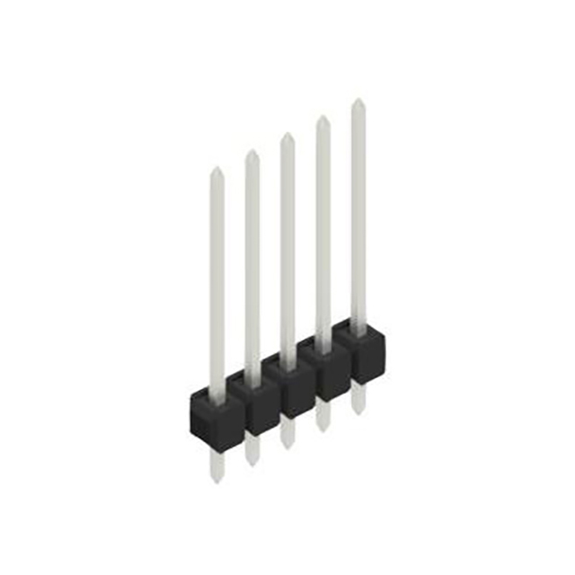 ONE ROW,  0.635 MM