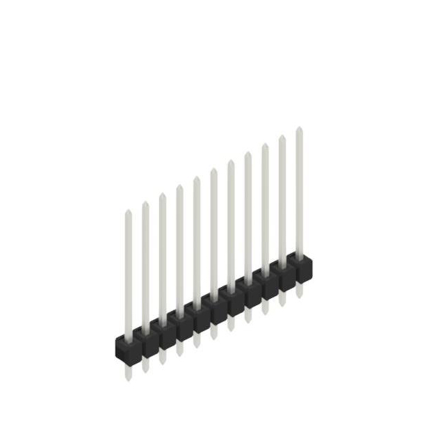 ONE ROW,  0.635 MM