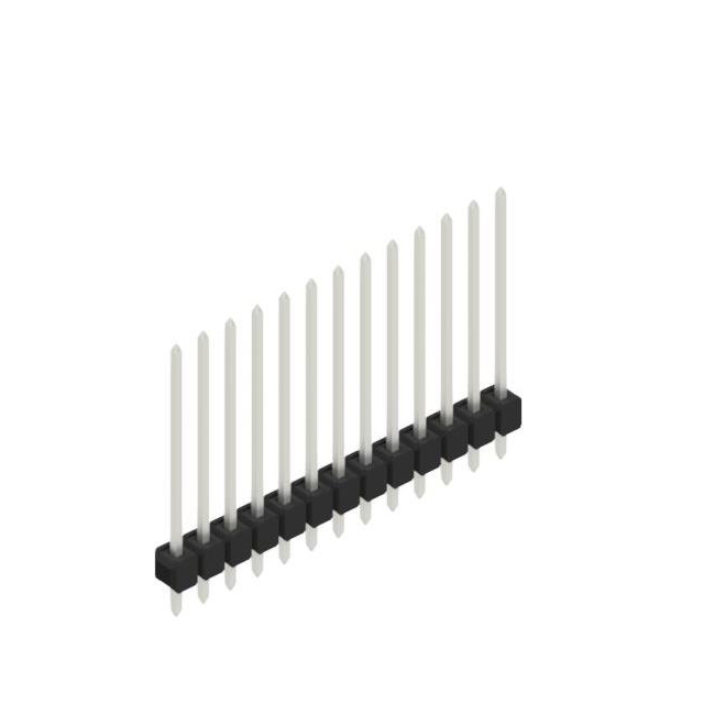 ONE ROW,  0.635 MM