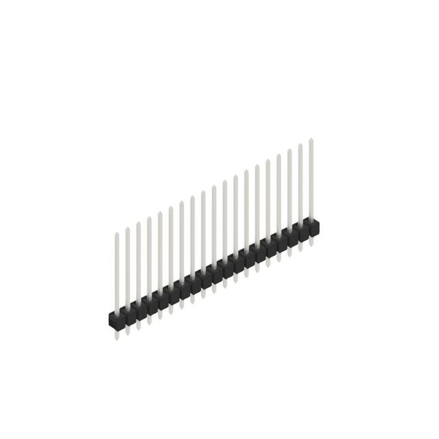 ONE ROW,  0.635 MM