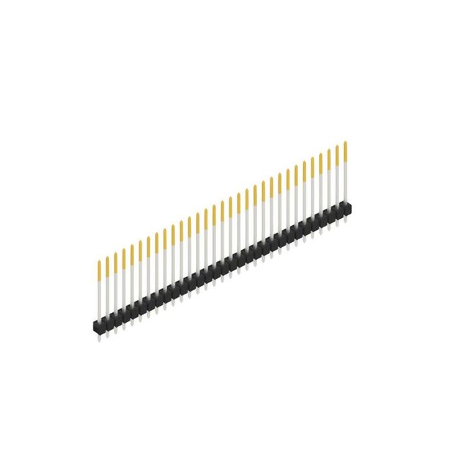 ONE ROW,  0.635 MM