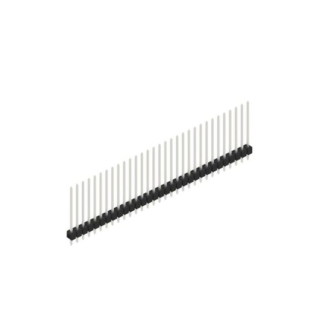 ONE ROW,  0.635 MM