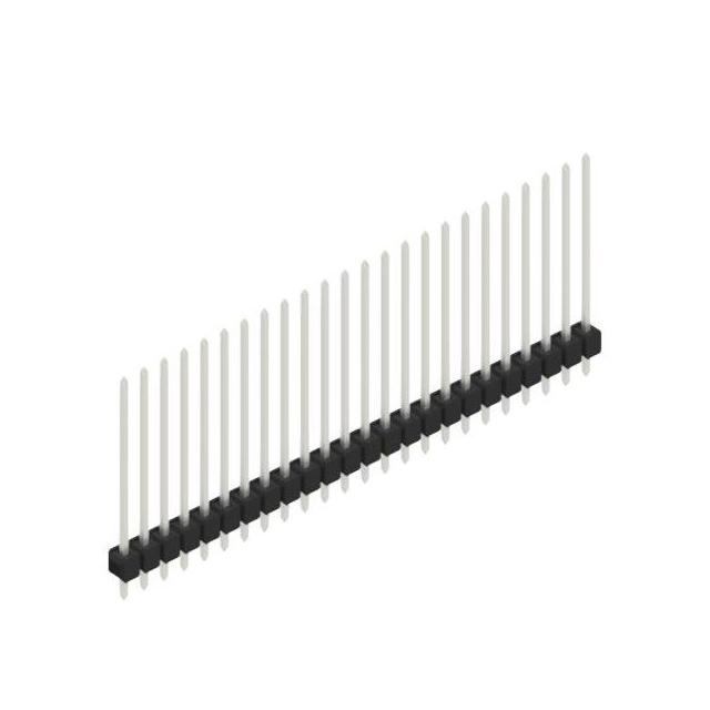 ONE ROW,  0.635 MM