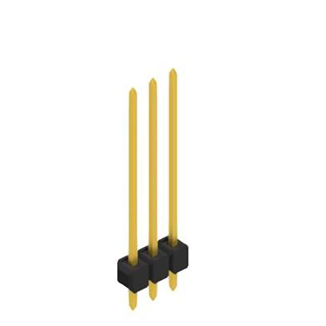 ONE ROW,  0.635 MM