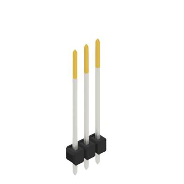 ONE ROW,  0.635 MM