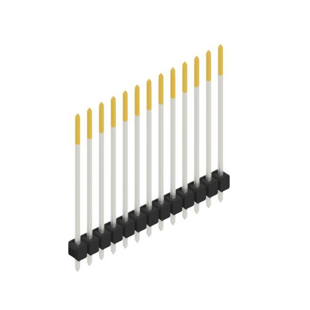 ONE ROW,  0.635 MM