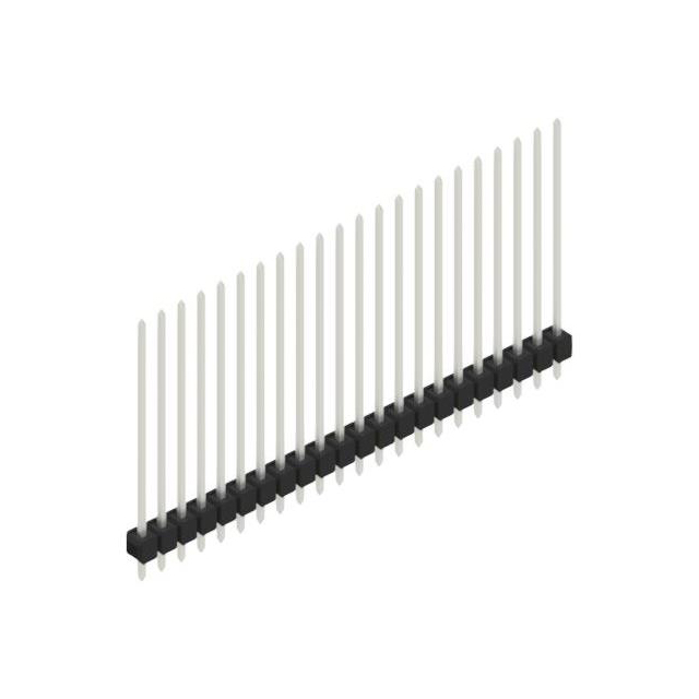 ONE ROW,  0.635 MM