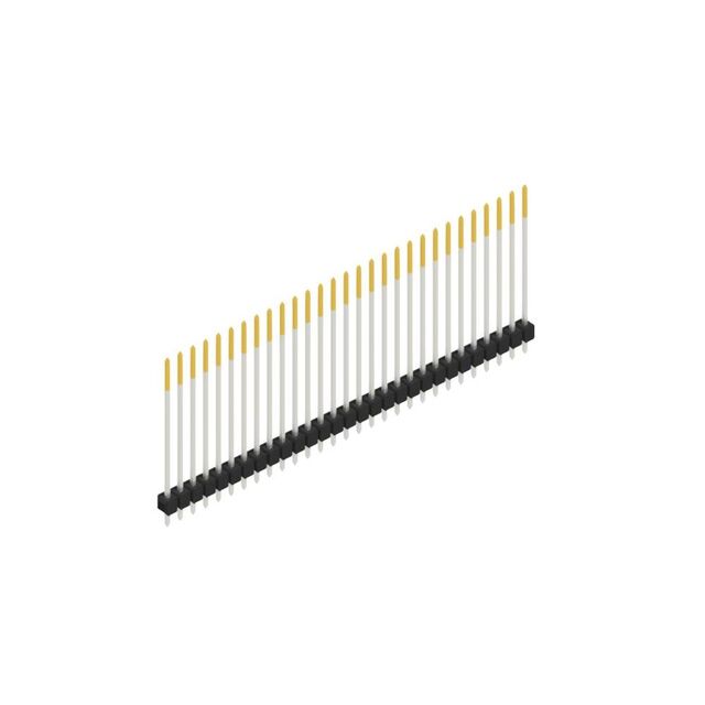 ONE ROW,  0.635 MM