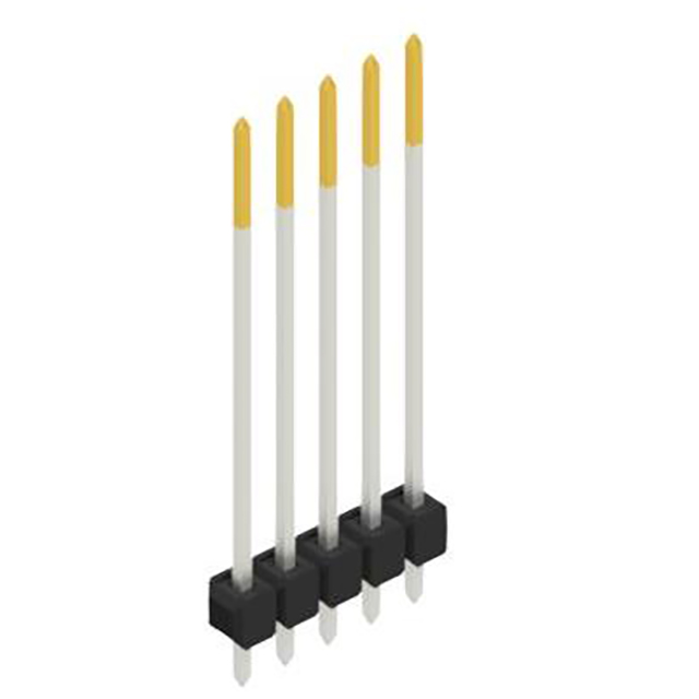 ONE ROW,  0.635 MM
