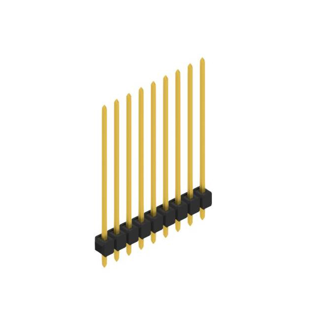 ONE ROW,  0.635 MM