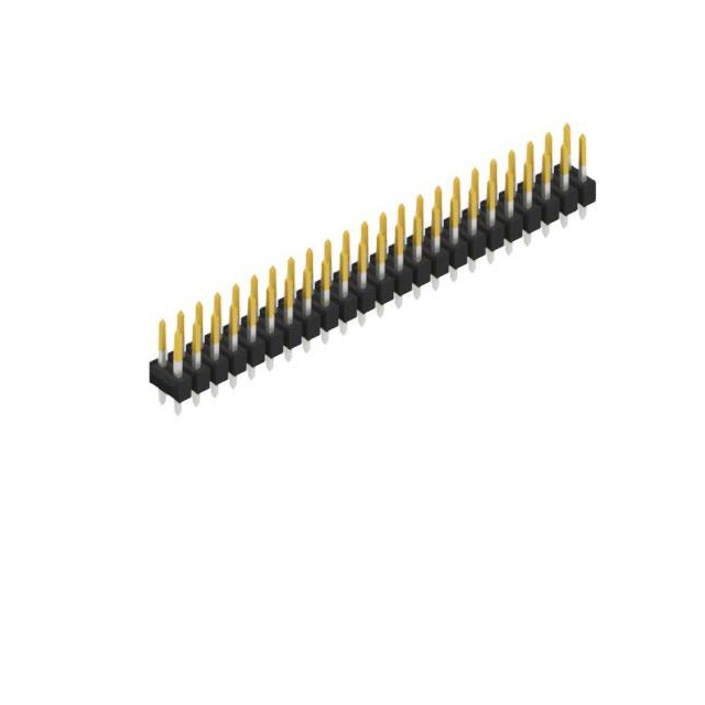 TWO ROWS,  0.635 MM