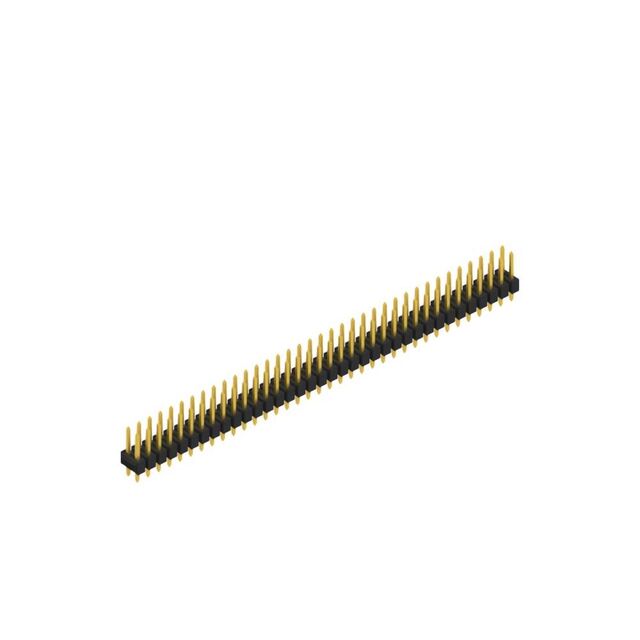 TWO ROWS,  0.635 MM