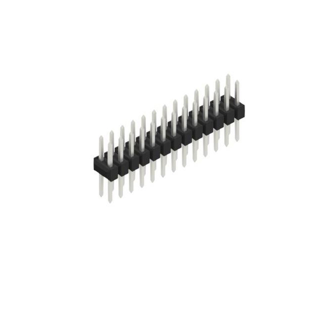 TWO ROWS,  0.635 MM