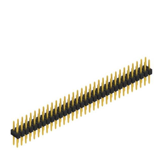 TWO ROWS,  0.635 MM