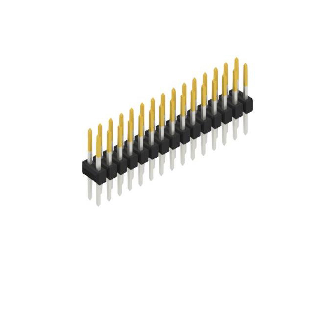 TWO ROWS,  0.635 MM