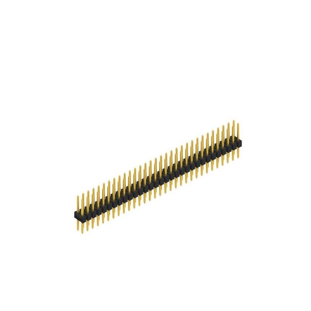 TWO ROWS,  0.635 MM