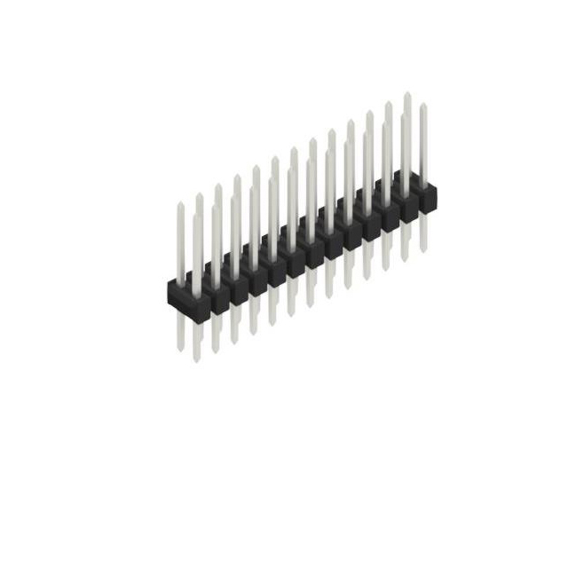 TWO ROWS,  0.635 MM