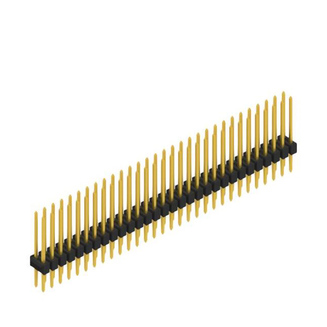 TWO ROWS,  0.635 MM