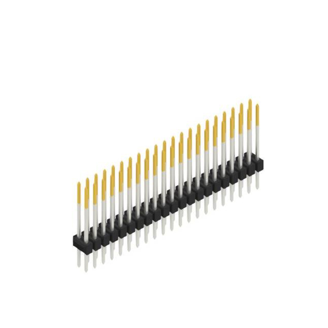 TWO ROWS,  0.635 MM
