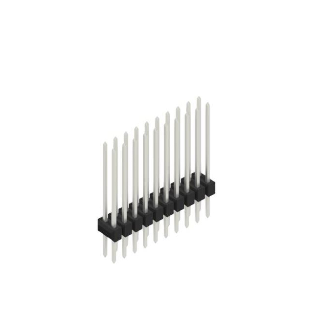 TWO ROWS,  0.635 MM