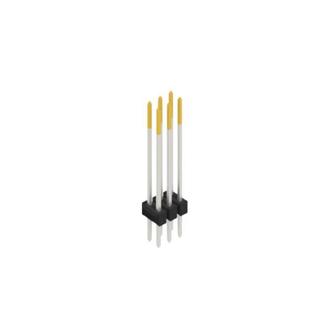 TWO ROWS,  0.635 MM