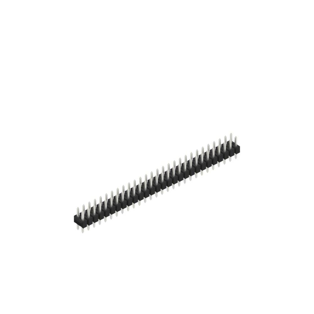 TWO ROWS,  0.635 MM