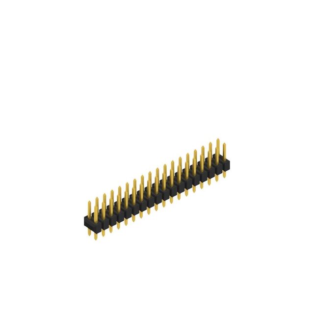 TWO ROWS,  0.635 MM