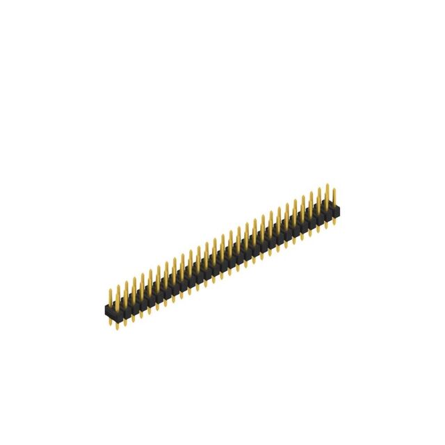 TWO ROWS,  0.635 MM