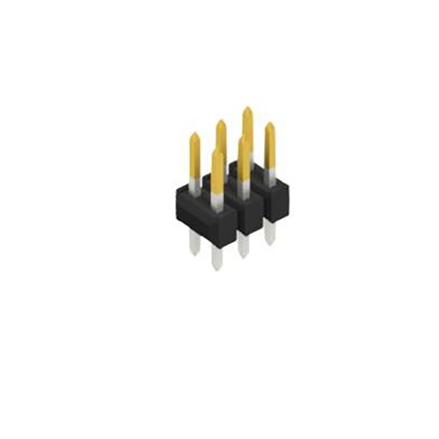 TWO ROWS,  0.635 MM