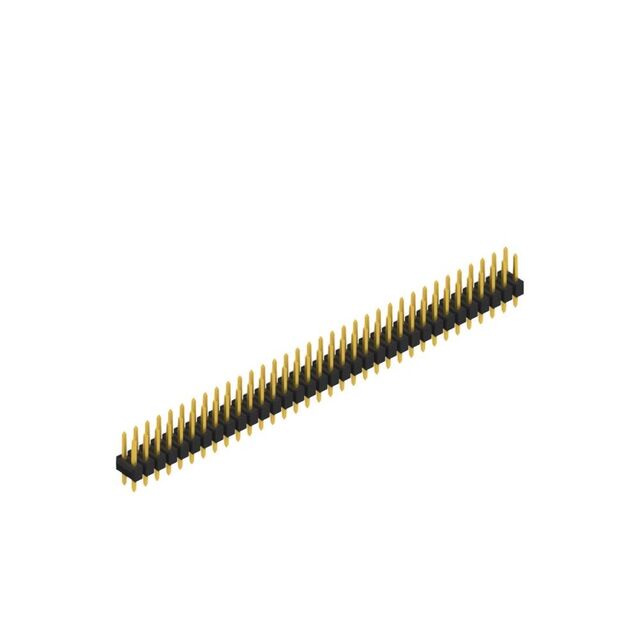 TWO ROWS,  0.635 MM
