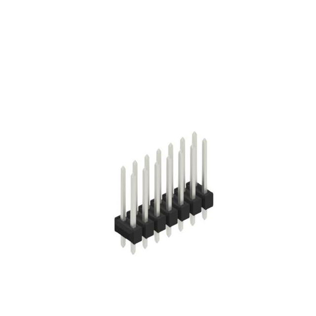 TWO ROWS,  0.635 MM