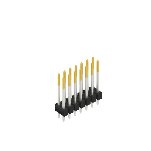 TWO ROWS,  0.635 MM