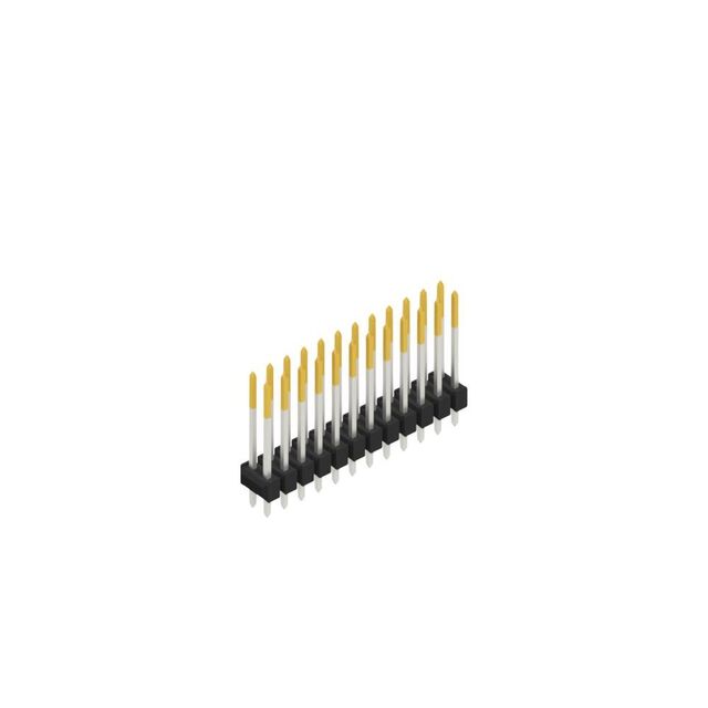TWO ROWS,  0.635 MM