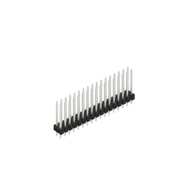 TWO ROWS,  0.635 MM