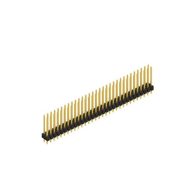 TWO ROWS,  0.635 MM