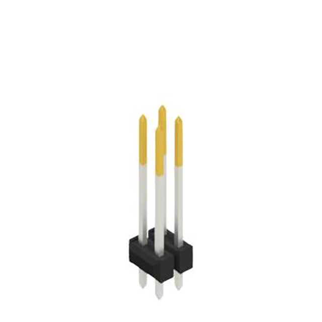 TWO ROWS,  0.635 MM