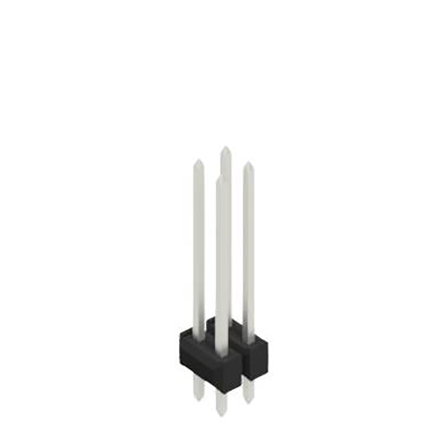 TWO ROWS,  0.635 MM