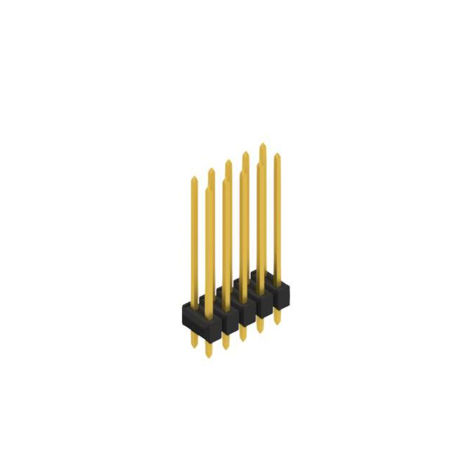 TWO ROWS,  0.635 MM