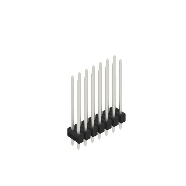 TWO ROWS,  0.635 MM