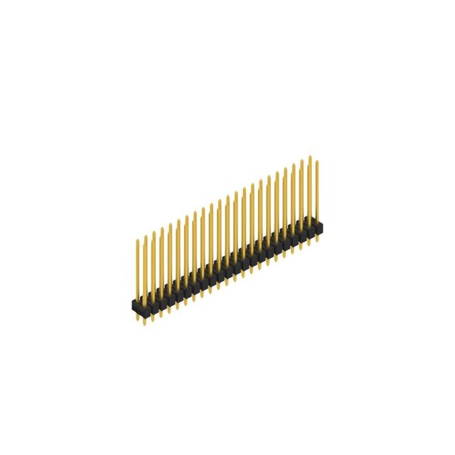 TWO ROWS,  0.635 MM