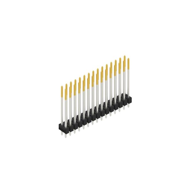 TWO ROWS,  0.635 MM
