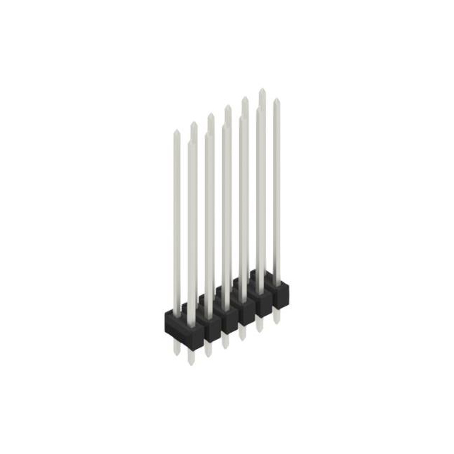 TWO ROWS,  0.635 MM