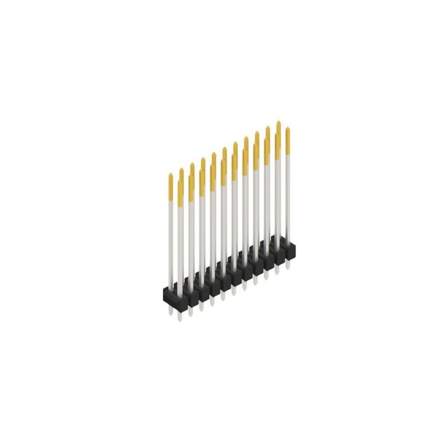 TWO ROWS,  0.635 MM