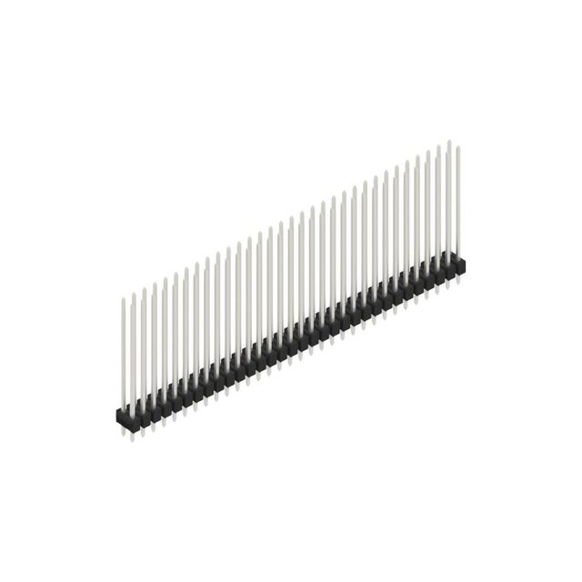 TWO ROWS,  0.635 MM