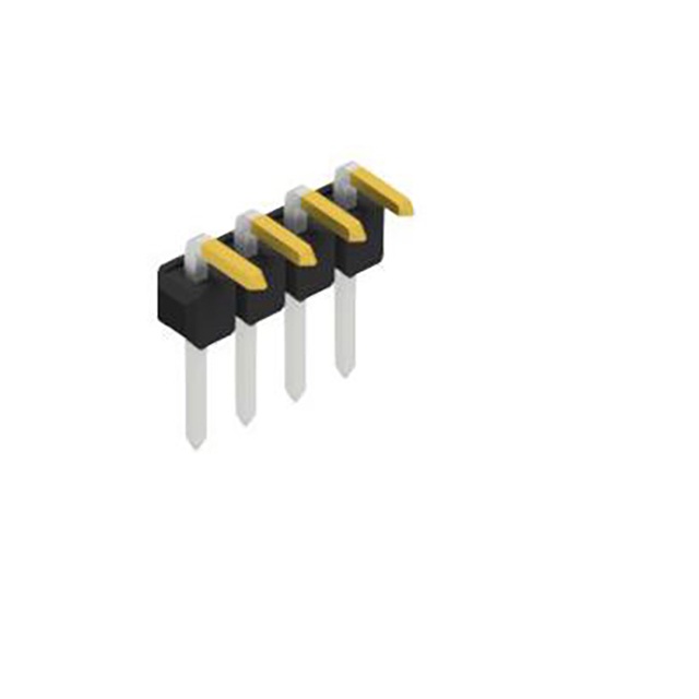 MALE HEADER  0.635 MM, DIMENSIO