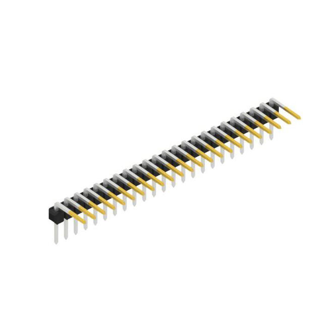 MALE HEADER  0.635 MM, DIMENSIO