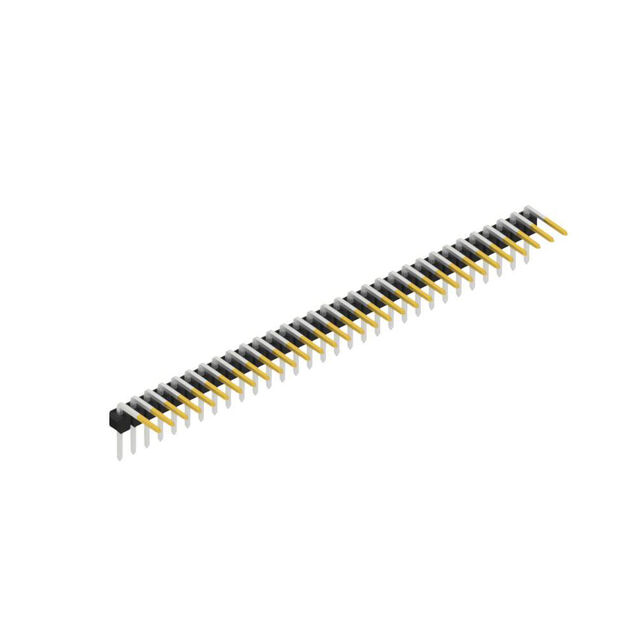MALE HEADER  0.635 MM, DIMENSIO